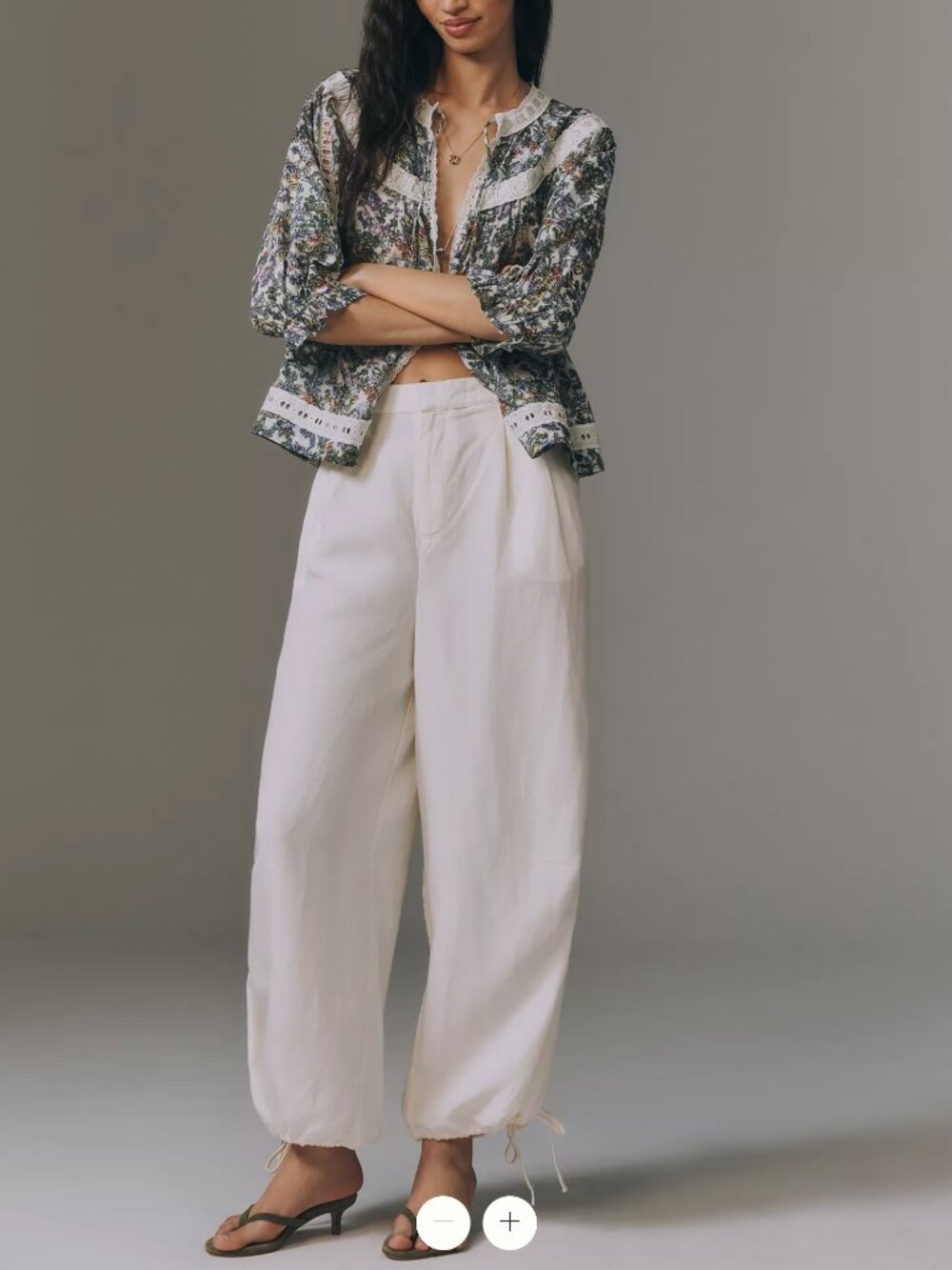 Anthropologie Garden Balloon Pants, 8, NWT